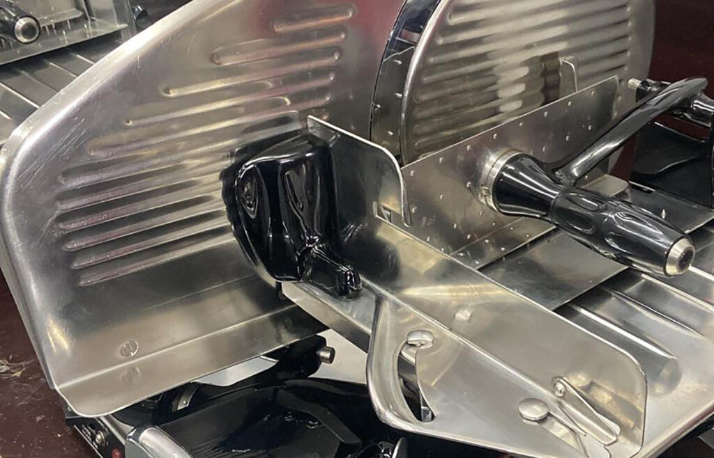 snijmachine close up